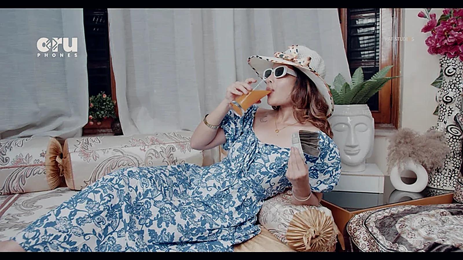 Styled set from the ORU Phones ad film The Treasure